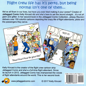 Jetlagged Comic "Jetway Reunion" Book Two back cover