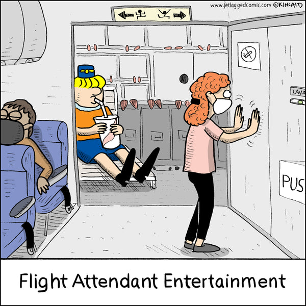 Flight Attendant Entertainment