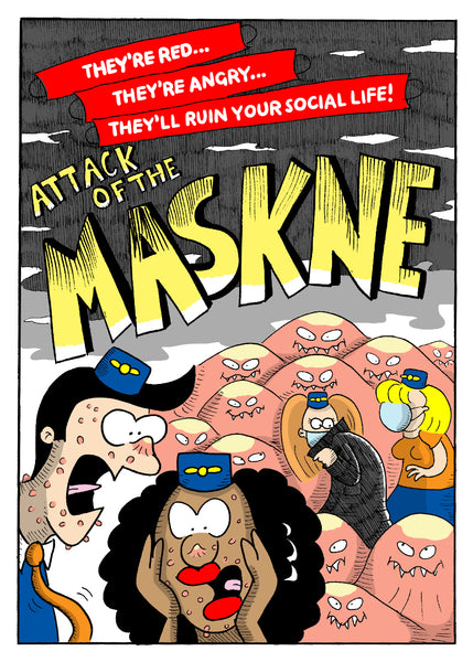 Attack of the Maskne -- Happy Halloween!
