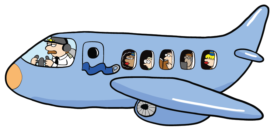 Air Plane Sticker!