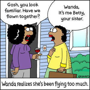"Wanda Flies Too Much" 17026 Digital Download