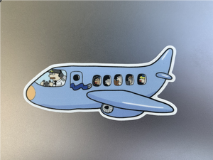 Air Plane Sticker!