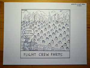 Original Art of "Flight Crew Farms"
