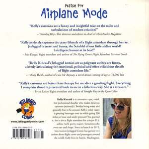 Jetlagged Comic Airplane Mode back cover